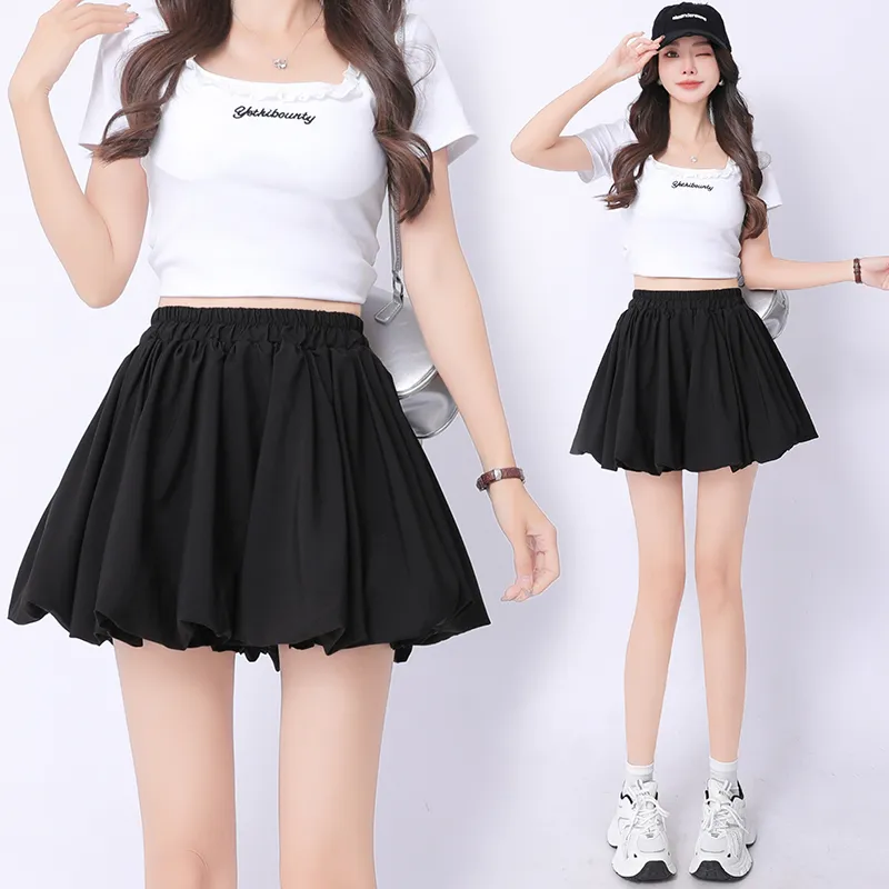 Ning Cai Yuer Casual Short Skirts Women's-9