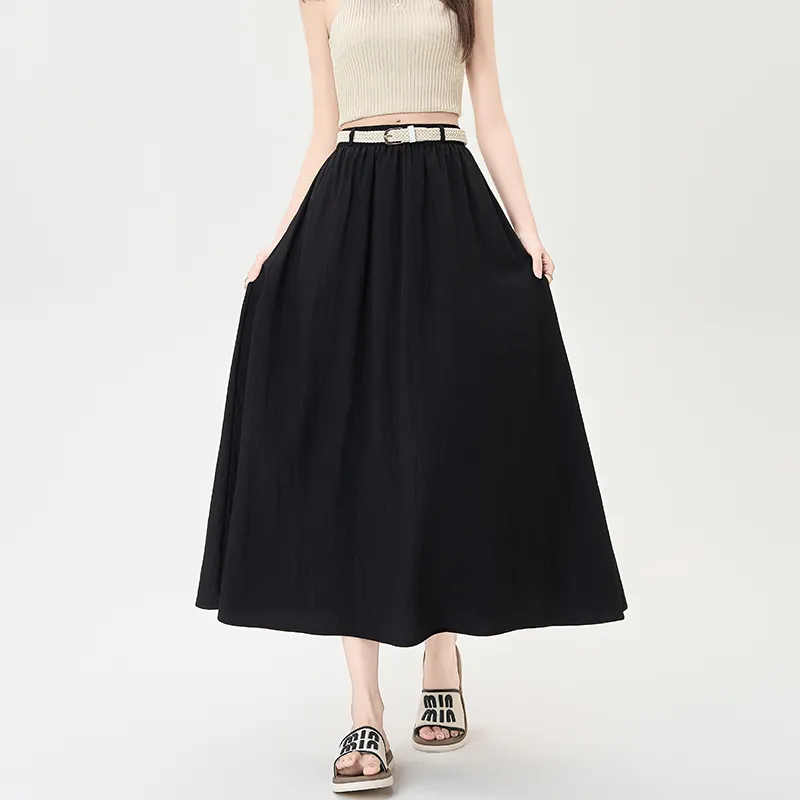 Ning Cai Yuer Casual Long Skirt Women's-7