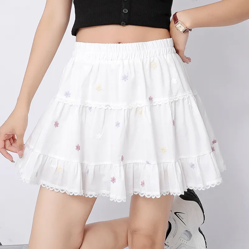 Ning Cai Yuer Casual Short Skirts Women's-4