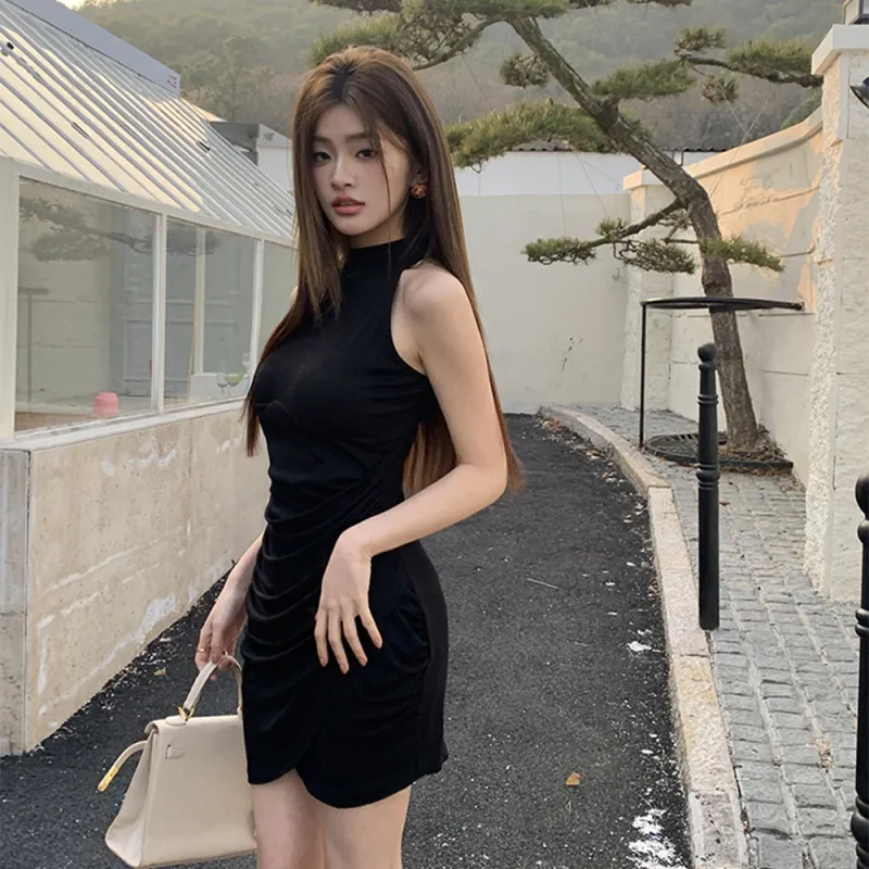 Ning Cai Yuer Sleeveless Dress Women's-5