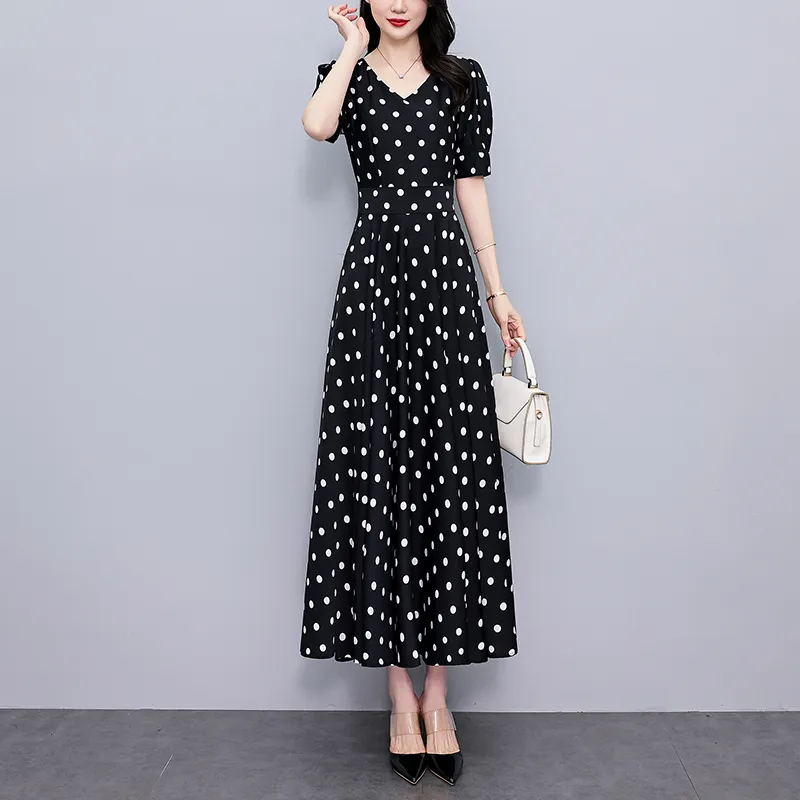 Ning Cai Yuer Short Sleeved Dress Women's-2