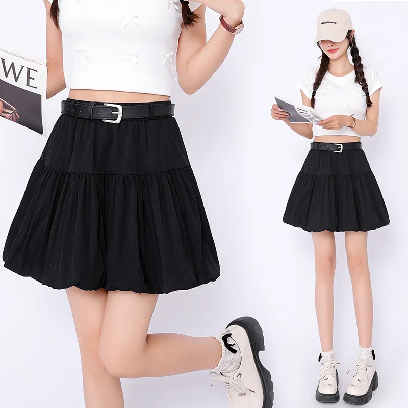 Ning Cai Yuer Casual Short Skirts Women's-2