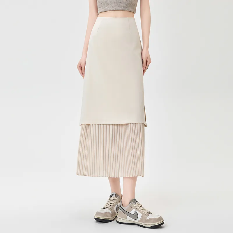 Ning Cai Yuer Casual Long Skirt Women's-4