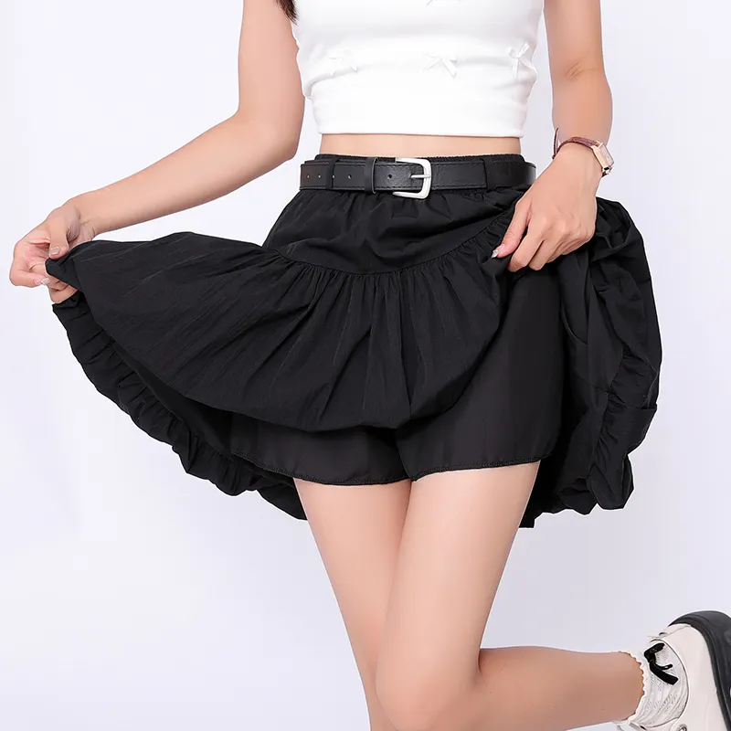 Ning Cai Yuer Casual Short Skirts Women's-3