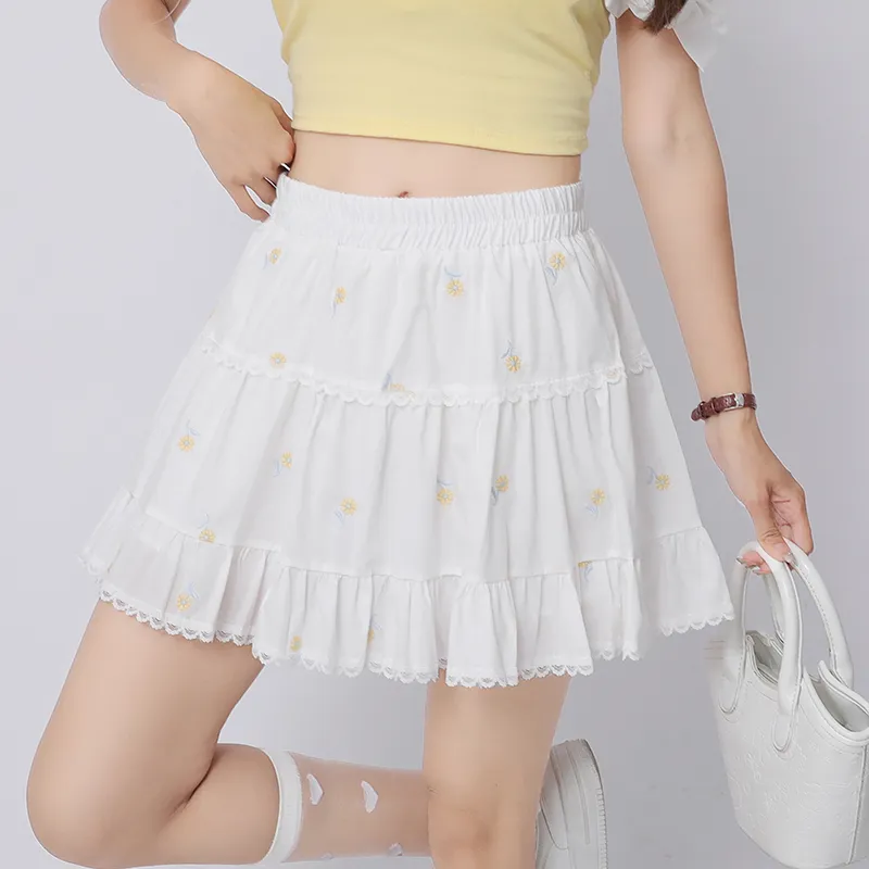 Ning Cai Yuer Casual Short Skirts Women's-7