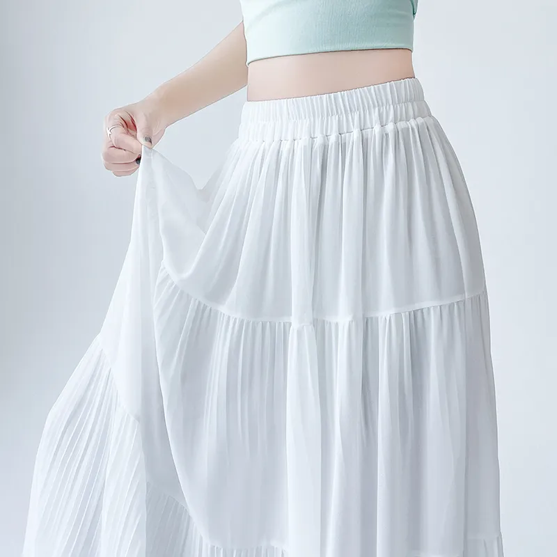 Ning Cai Yuer Casual Long Skirt Women's-4