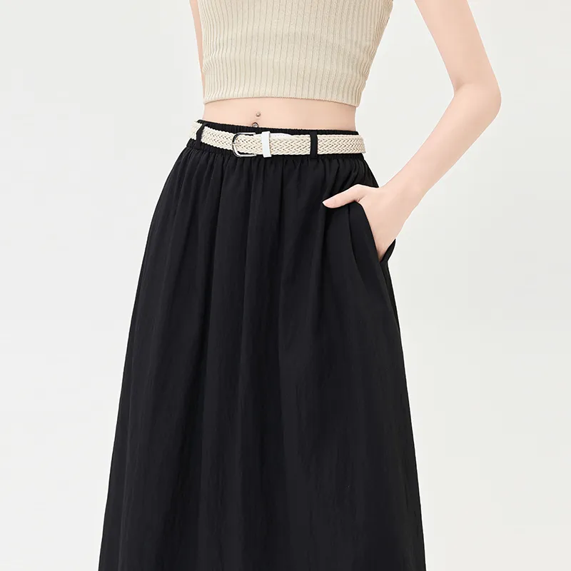 Ning Cai Yuer Casual Long Skirt Women's-10