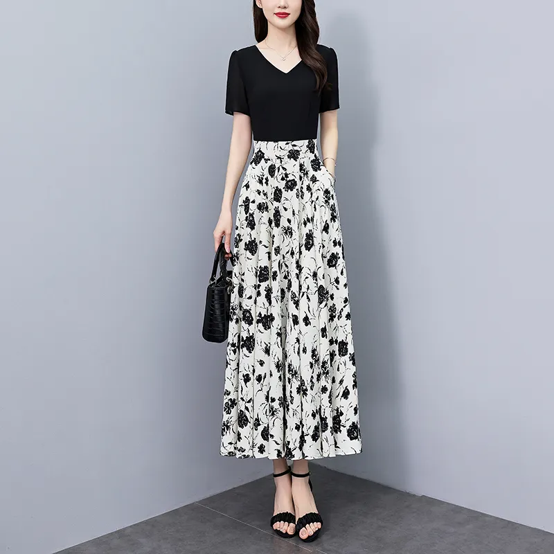 Ning Cai Yuer Short Sleeved Dress Women's-2