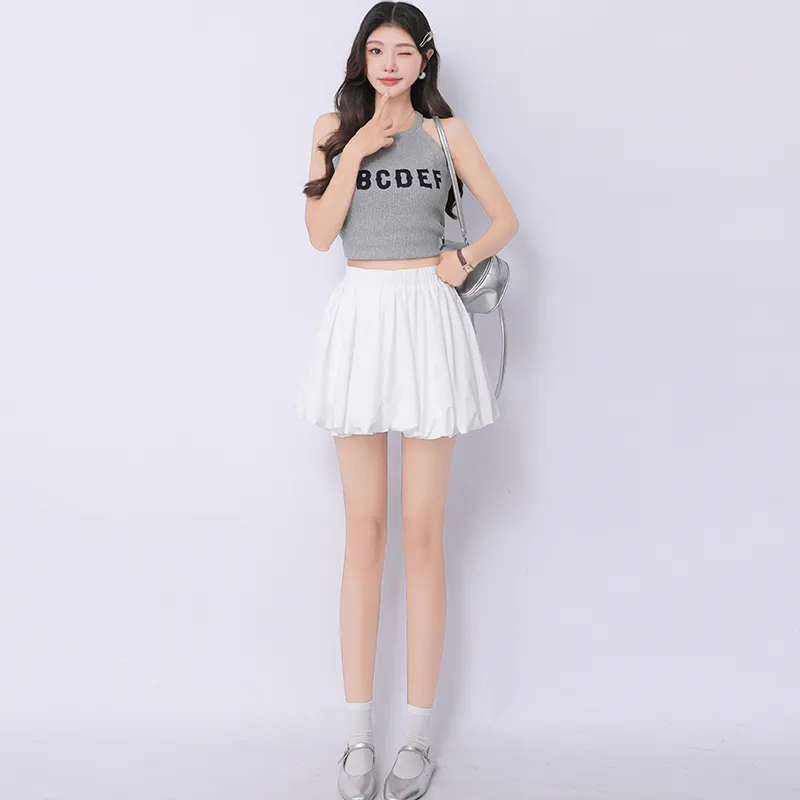 Ning Cai Yuer Casual Short Skirts Women's-2