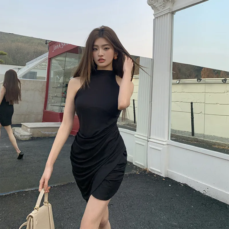 Ning Cai Yuer Sleeveless Dress Women's-3