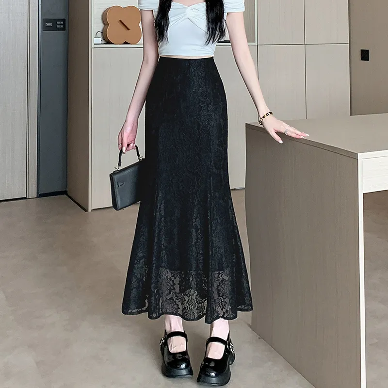 Ning Cai Yuer Casual Long Skirt Women's-2