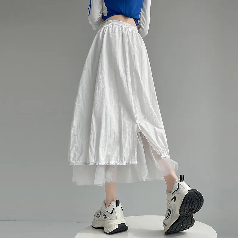 Ning Cai Yuer Casual Long Skirt Women's-13