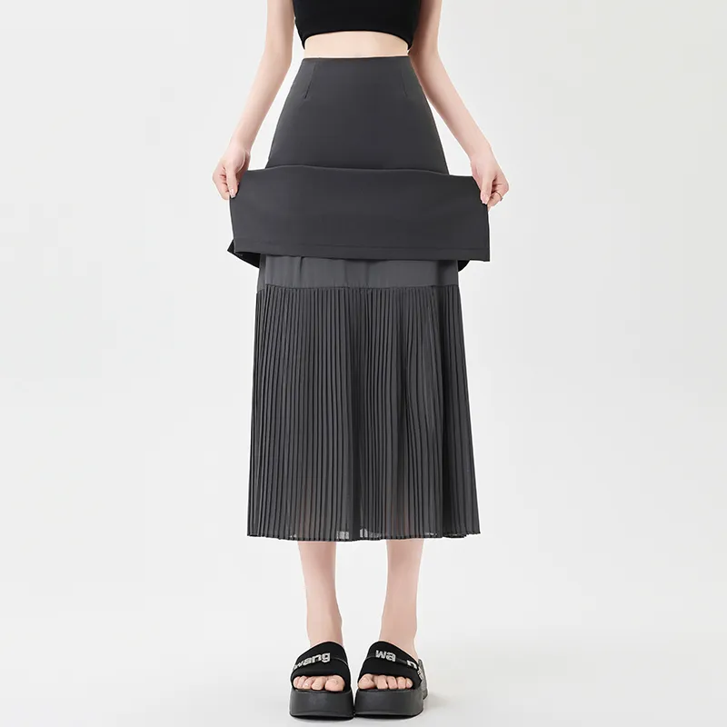 Ning Cai Yuer Casual Long Skirt Women's-10
