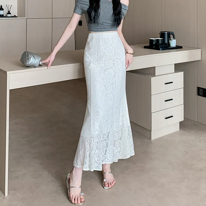 Ning Cai Yuer Casual Long Skirt Women's-9