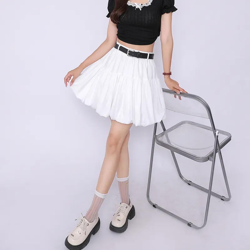 Ning Cai Yuer Casual Short Skirts Women's-8
