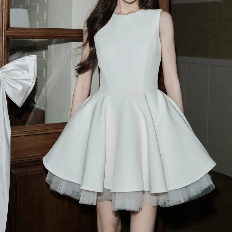 Ning Cai Yuer Sleeveless Dress Women's-4