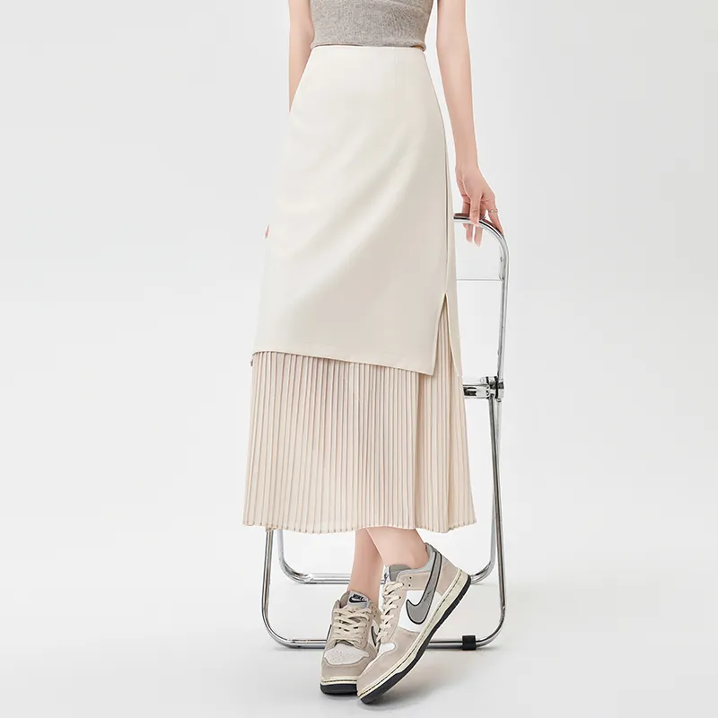 Ning Cai Yuer Casual Long Skirt Women's-5