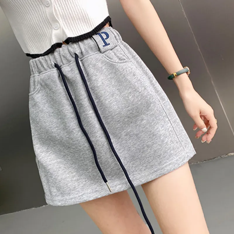 Ning Cai Yuer Casual Short Skirts Women's-3