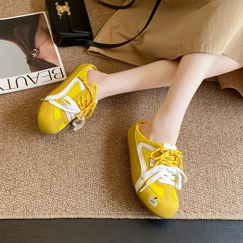 JINDUN Rubber Sole Abrasion Resistant Slip Resistant Closed Toe Slippers Women's-11