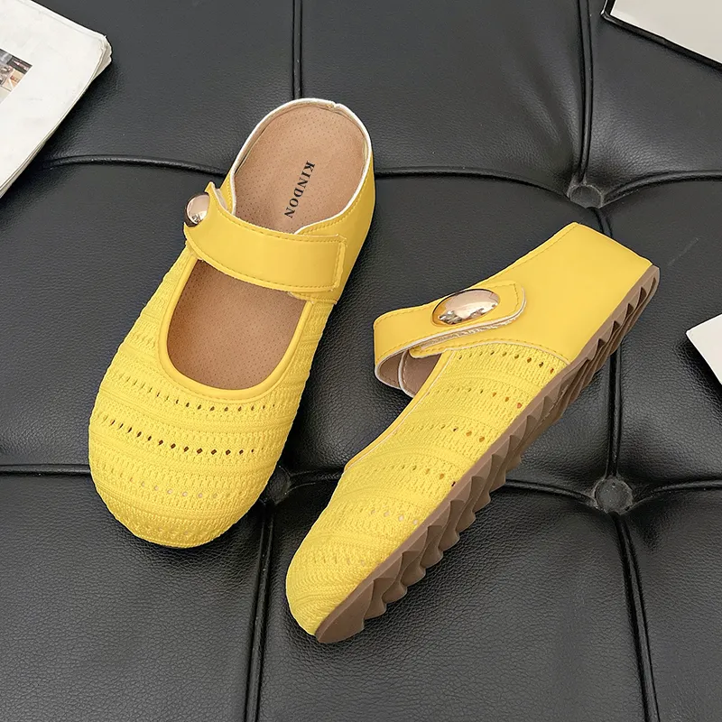 JINDUN Closed Toe Slippers Women's-9