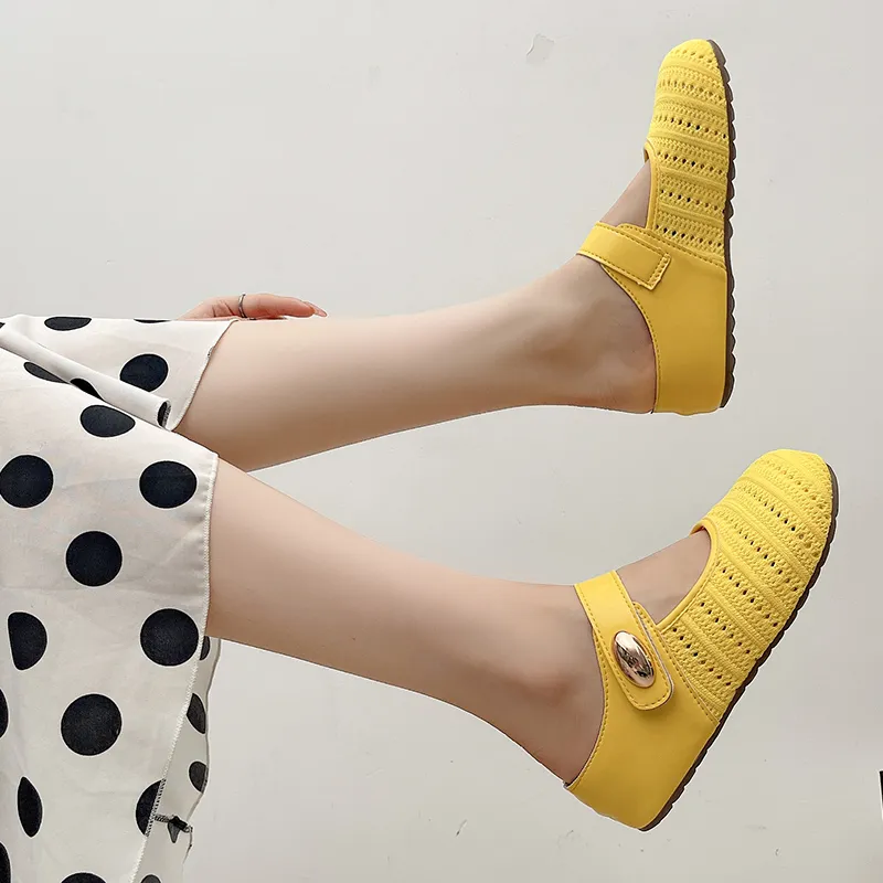 JINDUN Closed Toe Slippers Women's-12