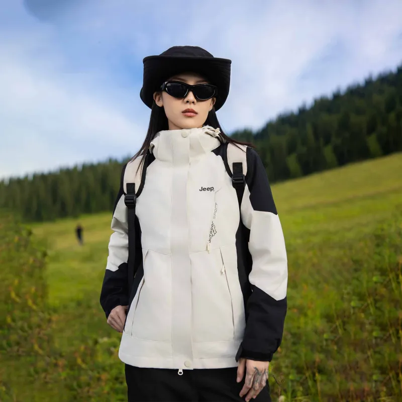 Jeep Urban Living/Travel/Commuting Windbreaker Jacket Unisex-12