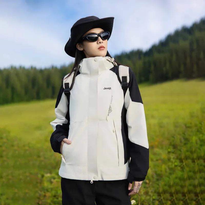 Jeep Urban Living/Travel/Commuting Windbreaker Jacket Unisex-14