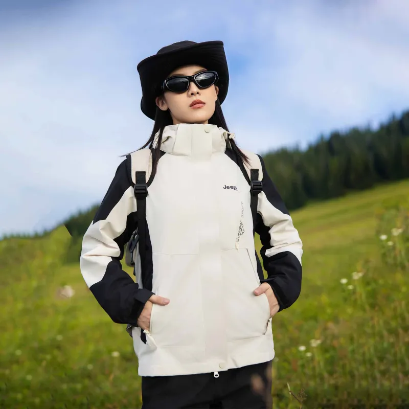 Jeep Urban Living/Travel/Commuting Windbreaker Jacket Unisex-15