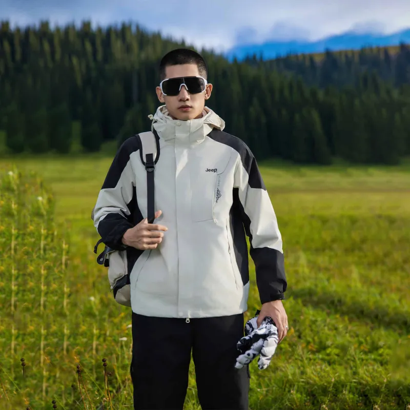 Jeep Urban Living/Travel/Commuting Windbreaker Jacket Unisex-2