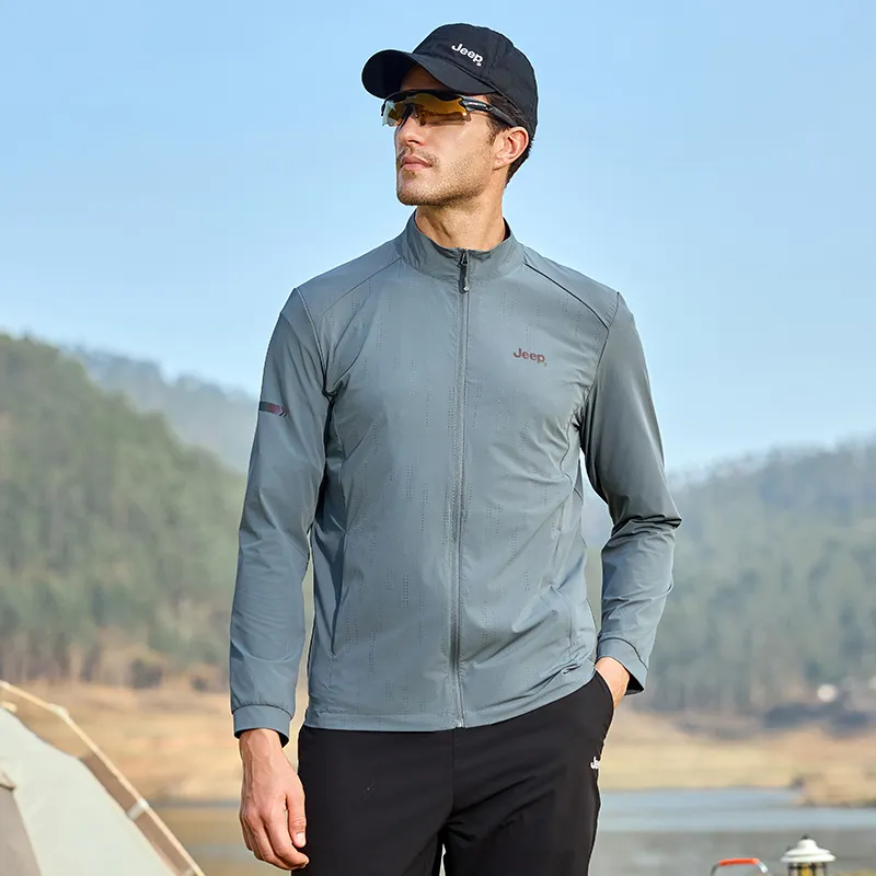 Jeep Ice Edge Sun Protection Collection Super Light Breathable UV Protection Sun Protection Clothing Unisex-7
