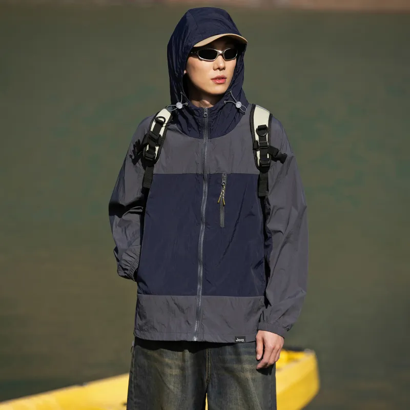 Jeep Super Light Breathable UV Protection Sun Protection Clothing Unisex-4