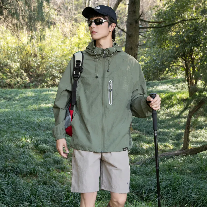 Jeep Super Light Breathable UV Protection Cooling Sun Protection Clothing Unisex-6