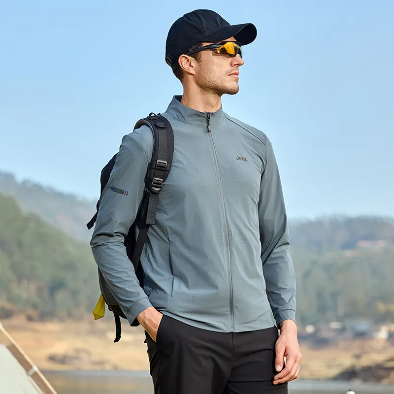 Jeep Ice Edge Sun Protection Collection Super Light Breathable UV Protection Sun Protection Clothing Unisex-8
