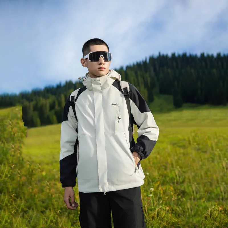 Jeep Urban Living/Travel/Commuting Windbreaker Jacket Unisex-4