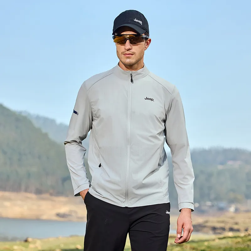 Jeep Ice Edge Sun Protection Collection Super Light Breathable UV Protection Sun Protection Clothing Unisex-3