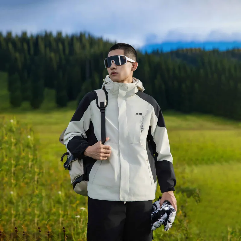 Jeep Urban Living/Travel/Commuting Windbreaker Jacket Unisex-3