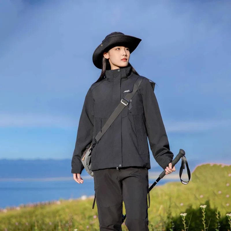 Jeep Urban Living/Travel/Commuting Windbreaker Jacket Unisex-21