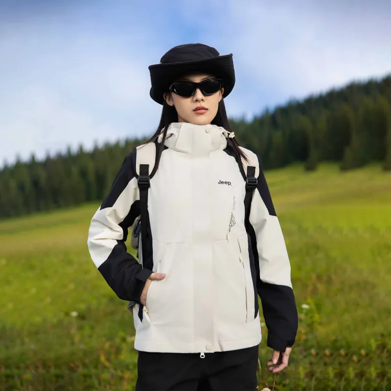 Jeep Urban Living/Travel/Commuting Windbreaker Jacket Unisex-13