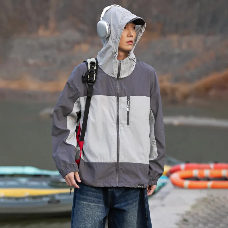 Jeep Super Light Breathable UV Protection Sun Protection Clothing Unisex-1