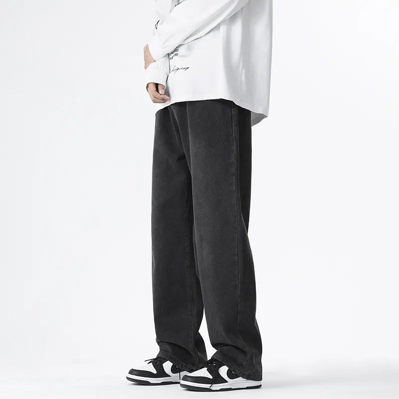WARLI Casual Pants Unisex Dark Tea-3