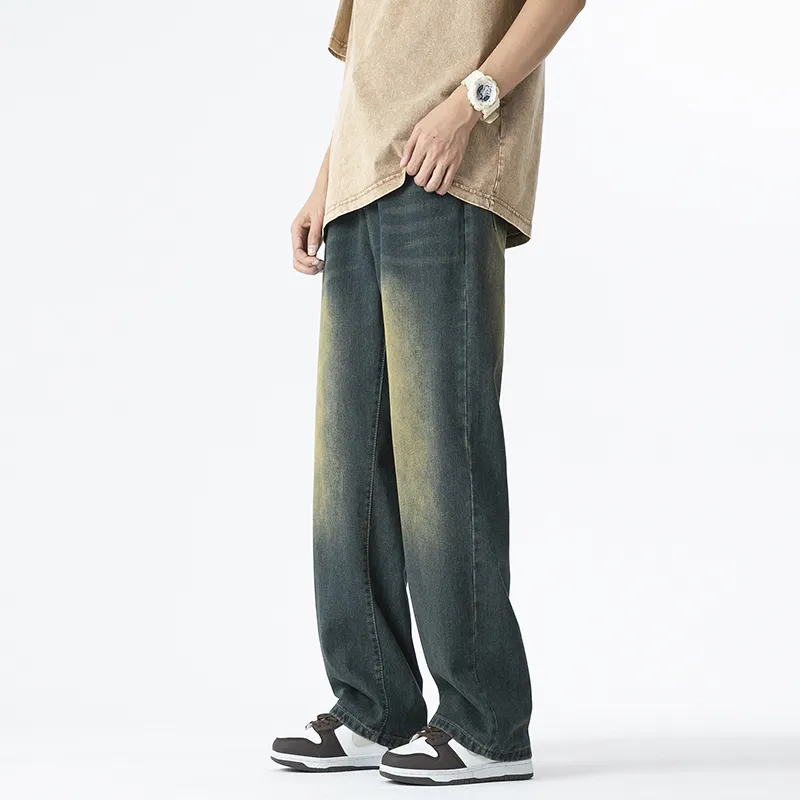 WARLI Casual Pants Unisex Dark Tea-20