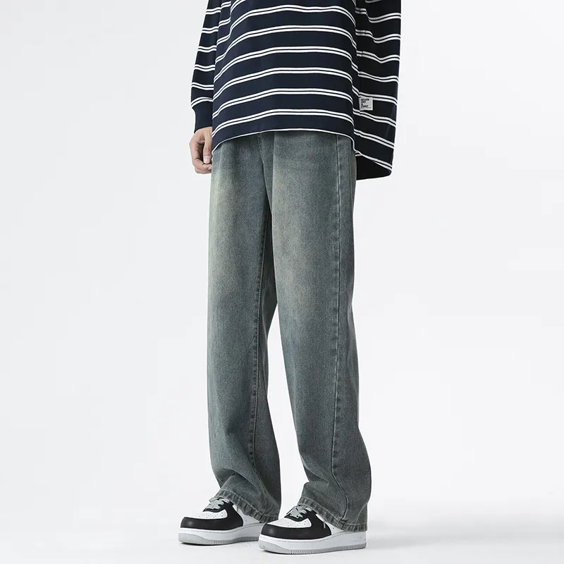 WARLI Casual Pants Unisex Dark Tea-12