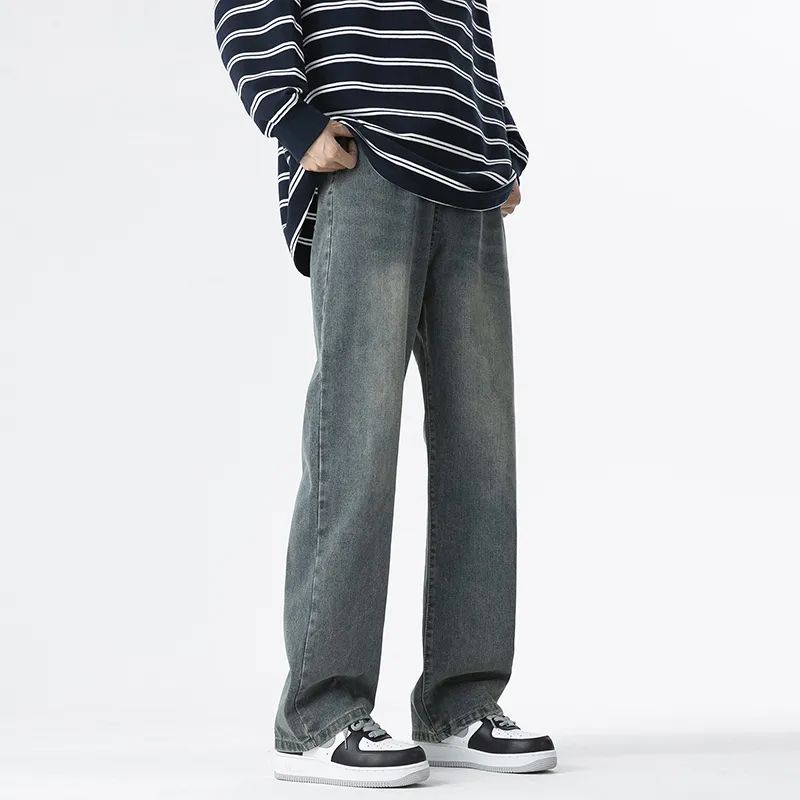WARLI Casual Pants Unisex Dark Tea-14