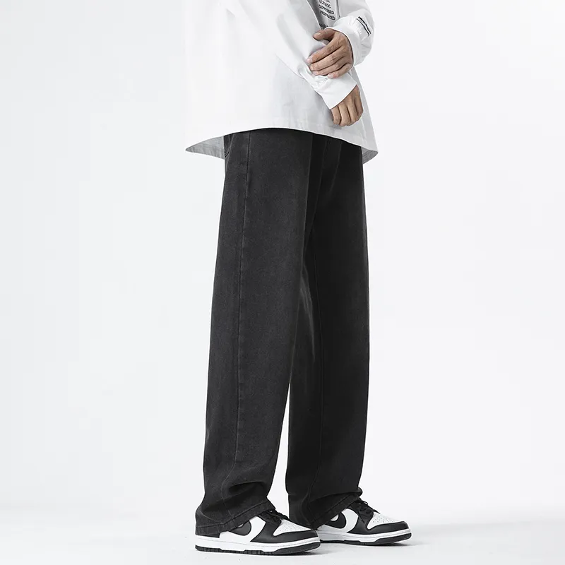 WARLI Casual Pants Unisex Dark Tea-5