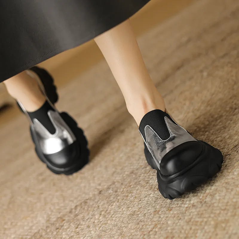 Loafers Unlined Shoes 6cm Women's-2