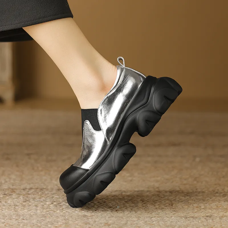 Loafers Unlined Shoes 6cm Women's-4