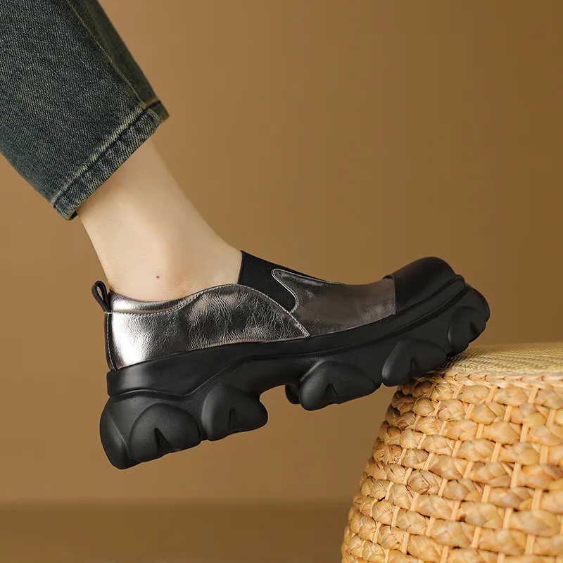 Loafers Unlined Shoes 6cm Women's-8