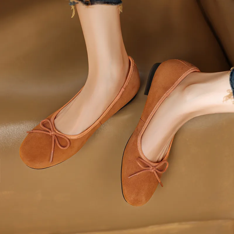 FLOWERSKAM Casual Single Shoes Low Heel Women's-3