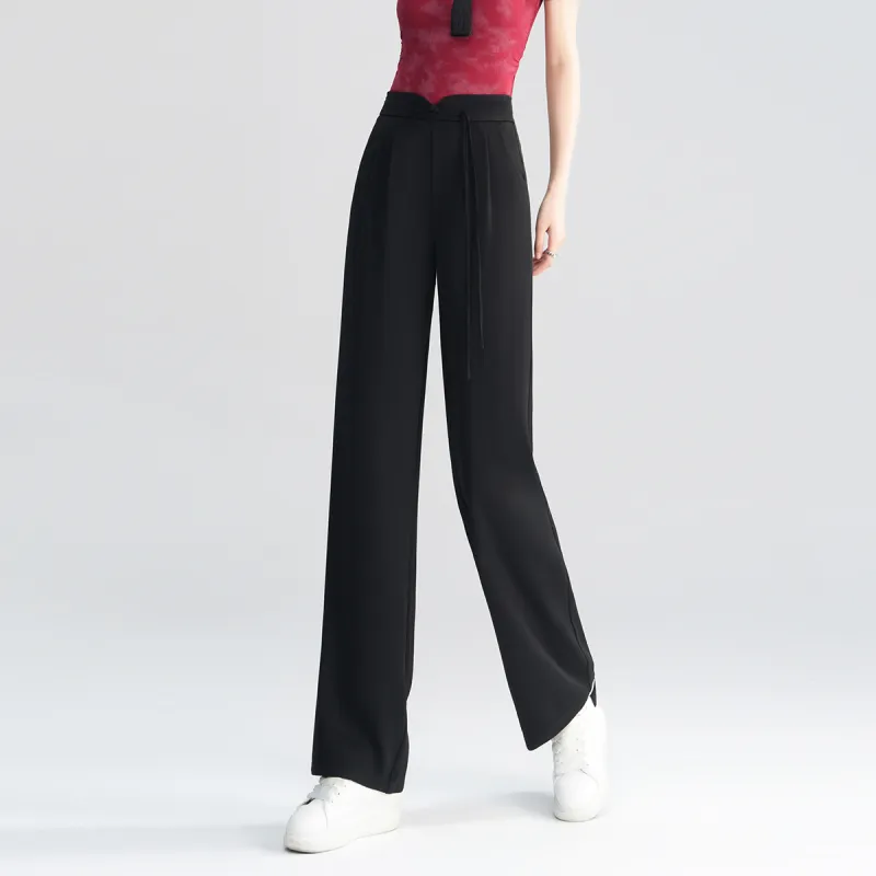 0571 Family Casual Pants Women's Black-4