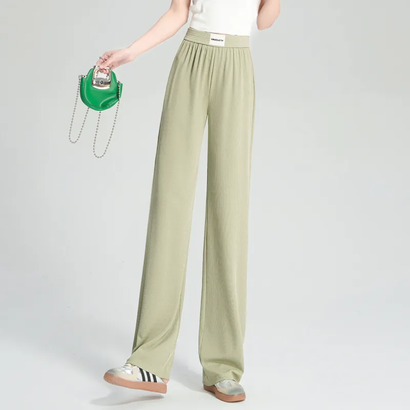 0571 Family Casual Pants Women's Green-6